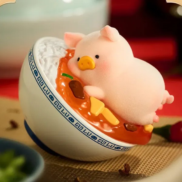 Фото - Коллекционная фигурка 10/10 Toys LuLu the Piggy серія Lu's Table Series в ассортименте (LULU1276)